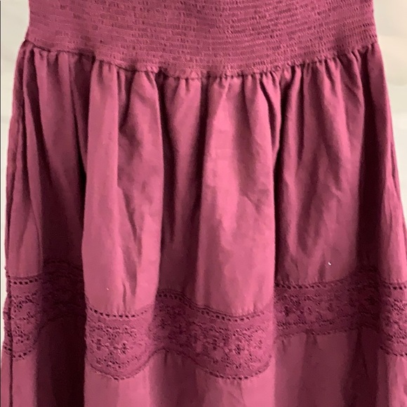 New Off shoulder bergundy dress - Picture 8 of 10